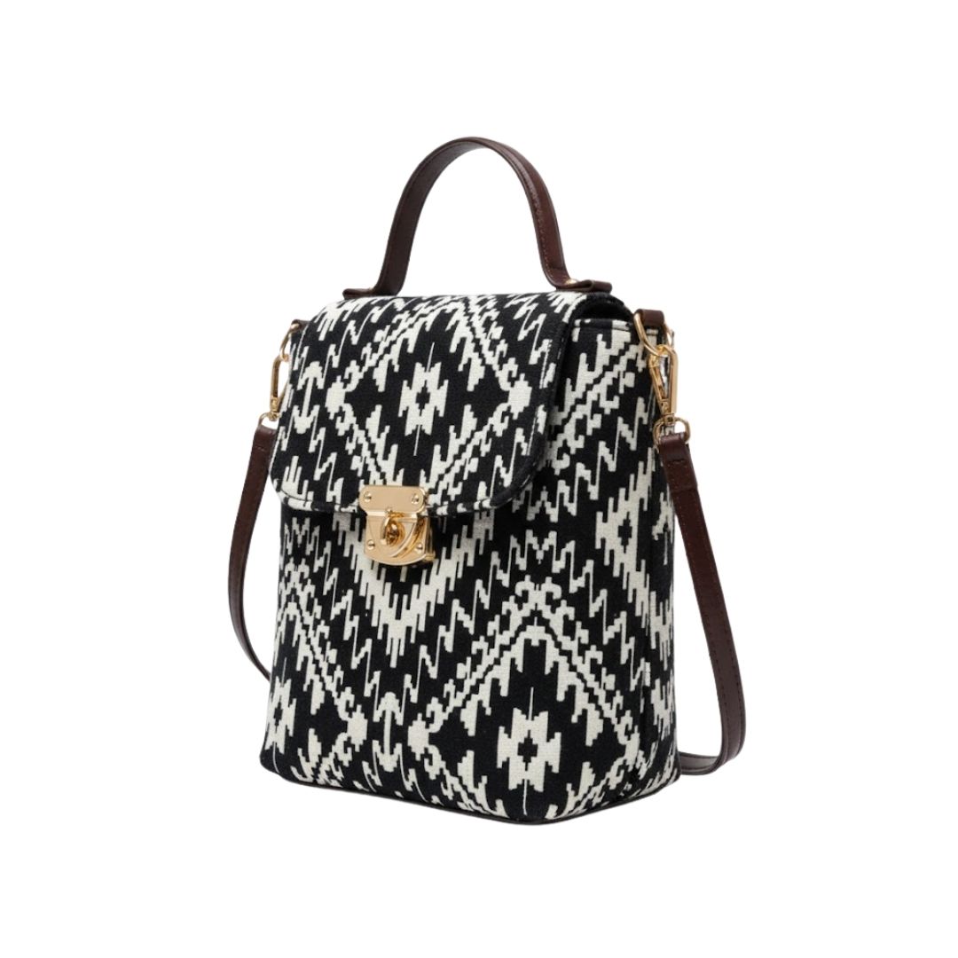 Stylish Double Handle Sling Bag for Everyday Use 162